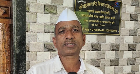 महाराष्ट्र  केंद्र की योजनाओं से बदली किसान वसंत शंकर की जिंदगी, केंद्र सरकार का जताया आभार महाराष्ट्र  केंद्र की योजनाओं से बदली किसान वसंत शंकर की जिंदगी, केंद्र सरकार का जताया आभार