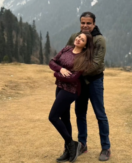 Bhagyashree dreams of a winter getaway with husband Himalaya as she misses the mountains