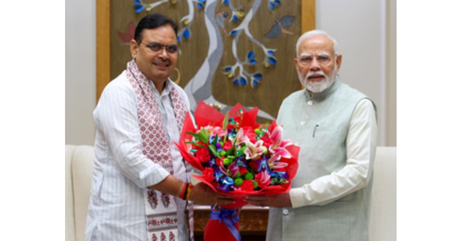 राजस्थान के मुख्यमंत्री भजनलाल शर्मा ने दिल्ली में प्रधानमंत्री मोदी से मुलाकात की राजस्थान के मुख्यमंत्री भजनलाल शर्मा ने दिल्ली में प्रधानमंत्री मोदी से मुलाकात की