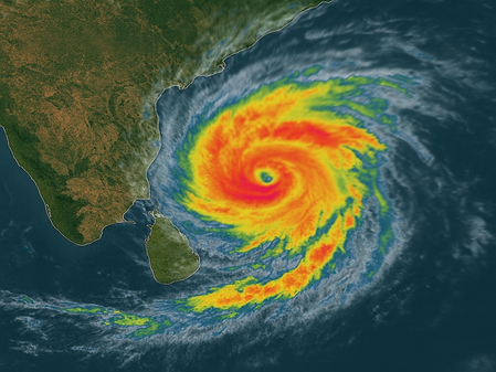Cyclone Montha: Danger signal seven hoisted at Kakinada Port