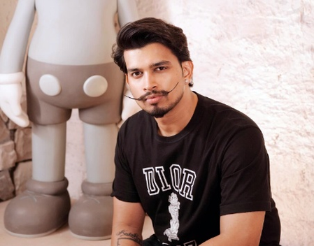 Anshul Garg says his signature moustache is part of his Rajasthani identity Anshul Garg says his signature moustache is part of his Rajasthani identity