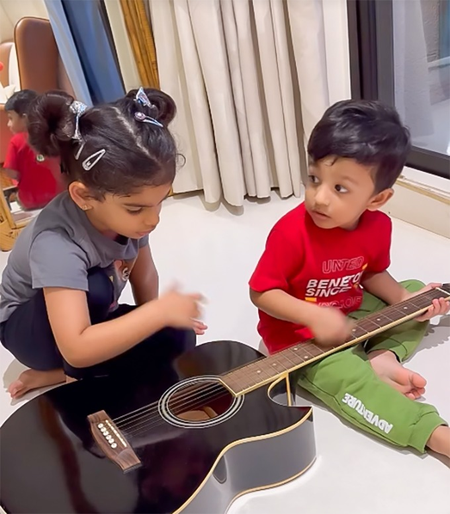 Ishita Dutta drops a glimpse of son Vaayu's play date Ishita Dutta drops a glimpse of son Vaayu's play date