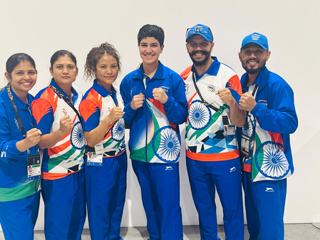 एशियाई युवा खेलों में भारत का शानदार प्रदर्शन, फाइनल में छह मुक्केबाज एशियाई युवा खेलों में भारत का शानदार प्रदर्शन, फाइनल में छह मुक्केबाज