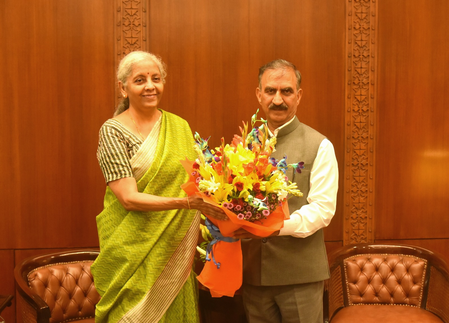 सीएम सुखविंदर सिंह सुक्खू ने वित्त मंत्री निर्मला सीतारमण से की मुलाकात, हिमाचल के लिए अतिरिक्त वित्तीय सहायता की मांग