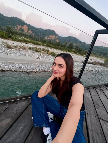 Manushi Chillar reveals it is all about 'falling in love with life' lately Manushi Chillar reveals it is all about 'falling in love with life' lately