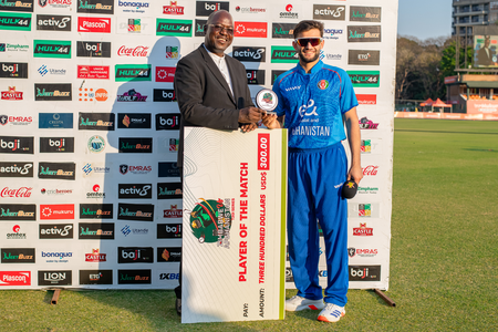 पहला टी20 अजमतुल्लाह उमरजई का गेंद और बल्ले से कमाल, अफगानिस्तान ने जिम्बाब्वे को 53 रन से हराया पहला टी20 अजमतुल्लाह उमरजई का गेंद और बल्ले से कमाल, अफगानिस्तान ने जिम्बाब्वे को 53 रन से हराया