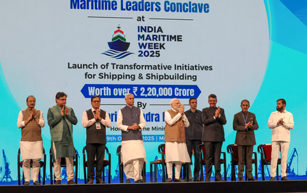 India is the perfect harbour for investing in maritime sector: PM Modi