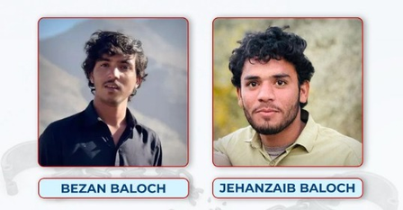 Another two Baloch students forcibly disappeared by Pakistani forces Another two Baloch students forcibly disappeared by Pakistani forces