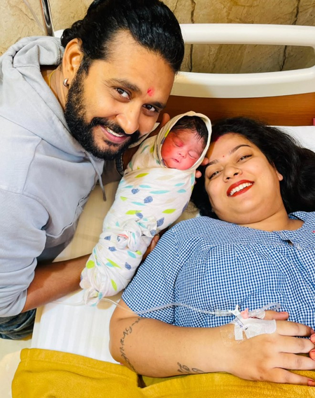 भोजपुरी एक्ट्रेस निधि झा बनीं दूसरी बार मां, दिया बेटी को जन्म