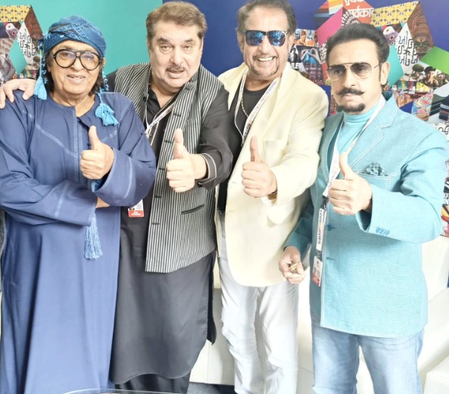 बॉलीवुड के बैड बॉयज का रियूनियन, रजा मुराद ने शेयर की रंजीत, किरण कुमार और गुलशन ग्रोवर संग फोटो