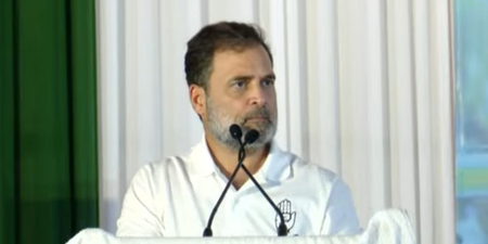 बिहार  नालंदा में बोले राहुल गांधी, सीएम नीतीश का रिमोट कंट्रोल पीएम मोदी के पास है