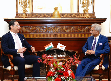 साइप्रस विदेश मंत्री की भारत यात्रा द्विपक्षीय संबंधों को नई गति, जयशंकर से प्रतिनिधिमंडल स्तर की वार्ता