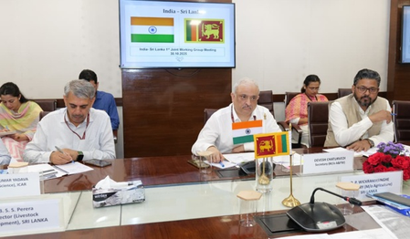 India and Sri Lanka hold 1st joint working group meeting on agriculture India and Sri Lanka hold 1st joint working group meeting on agriculture