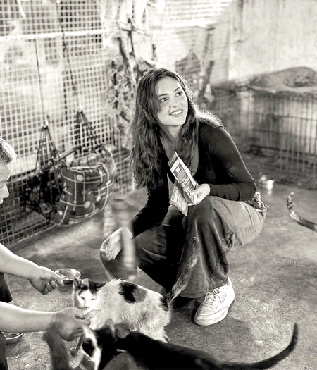 Aneet Padda spends day at animal shelter:  Left with fur on my clothes and calm in my chest Aneet Padda spends day at animal shelter:  Left with fur on my clothes and calm in my chest