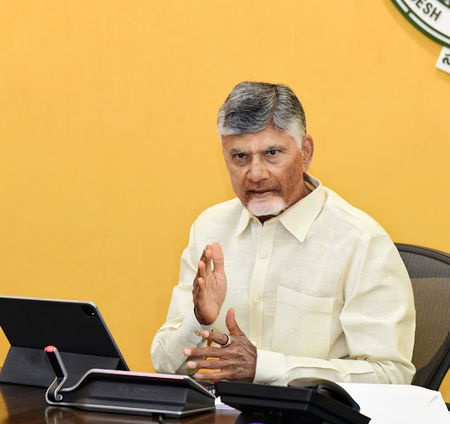 Cyclone Montha impact: Andhra CM asks officials to protect water-logged crops Cyclone Montha impact: Andhra CM asks officials to protect water-logged crops