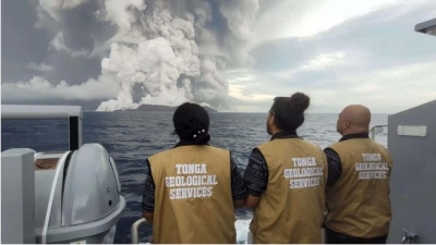 Tongan undersea volcano eruption triggers climate impacts: Study Tongan undersea volcano eruption triggers climate impacts: Study