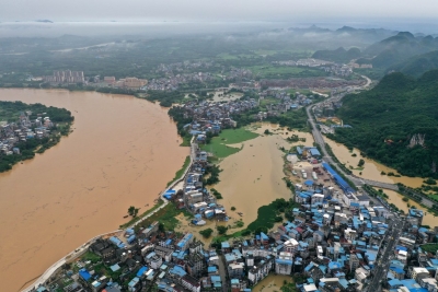China activates Level-IV emergency response for flood control in five regions China activates Level-IV emergency response for flood control in five regions