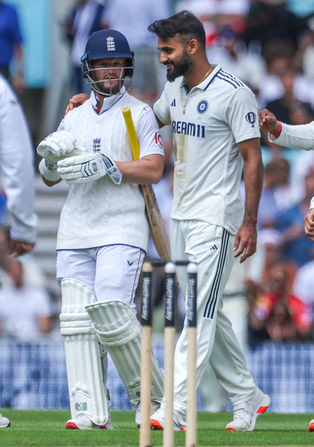 'You played a very good innings, now go and take a rest': Akash Deep explains send-off to Duckett in Oval Test