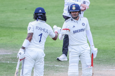4th Test: Gill hits unbeaten fifty as India reach 86/2, trail England by 225 runs