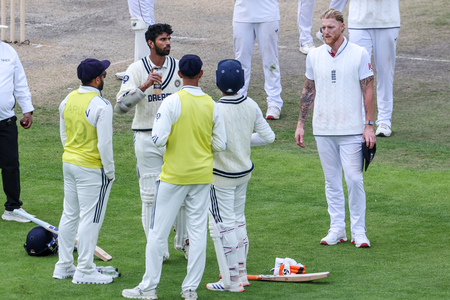 Trott feels 'England are probably a little frustrated' with handshake controversy in the Manchester Test