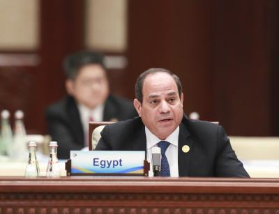 Egyptian President urges end to Israeli strikes, warns of conflict expansion Egyptian President urges end to Israeli strikes, warns of conflict expansion