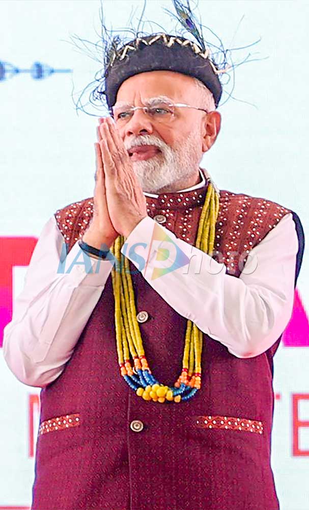 PM Modi Lays Foundation Stone for Development Projects