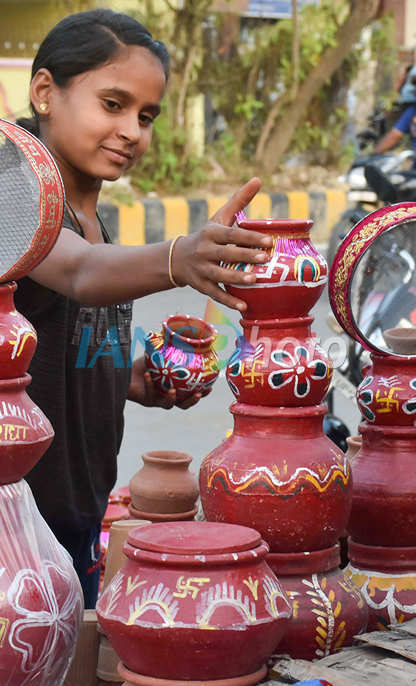 Karva Chauth Preparations
